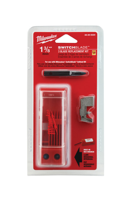 Milwaukee 48-25-5220 1-3/8 in. SWITCHBLADE 3 Blade Replacement Kit