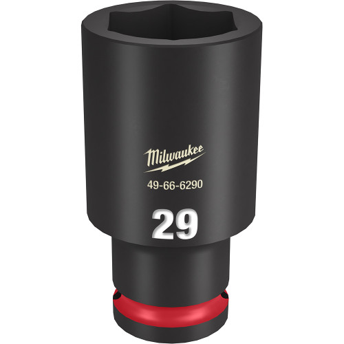 Milwaukee 49-66-6290 Shockwave Impact Duty 1/2" Drive 29MM Deep 6 Point Socket