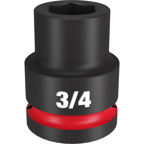 Milwaukee 49-66-6303 Shockwave Impact Duty 3/4" Drive 3/4" Standard 6 Point Socket