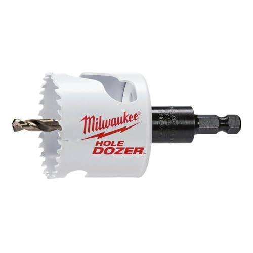 Milwaukee 49-56-9668 2-1/8" HOLE DOZER Bi-Metal Hole Saw with Arbor