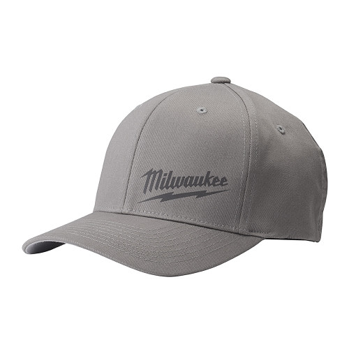 Milwaukee 504G-LXL FlexFit Fitted Hat - Gray L/XL