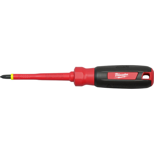 Milwaukee 48-22-2212 #2 Phillips - 4 in. 1000 V Insulated Screwdriver