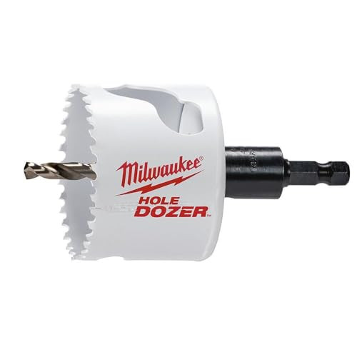 Milwaukee 49-56-9669 2-1/2" HOLE DOZER Bi-Metal Hole Saw with Arbor