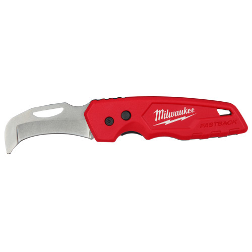 Milwaukee 48-22-1526 FASTBACK Blunt Tip Hawkbill Folding Knife