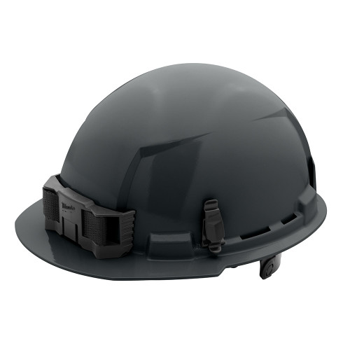 Milwaukee 48-73-1134 Gray Front Brim Hard Hat w/6pt Ratcheting Suspension - Type 1, Class E