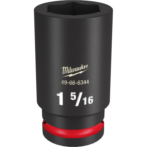 Milwaukee 49-66-6344 Shockwave Impact Duty 3/4" Drive 1-5/16" Deep 6 Point Socket