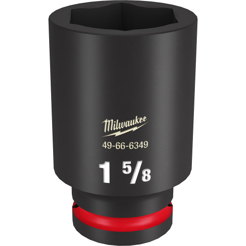 Milwaukee 49-66-6349 Shockwave Impact Duty 3/4" Drive 1-5/8" Deep 6 Point Socket