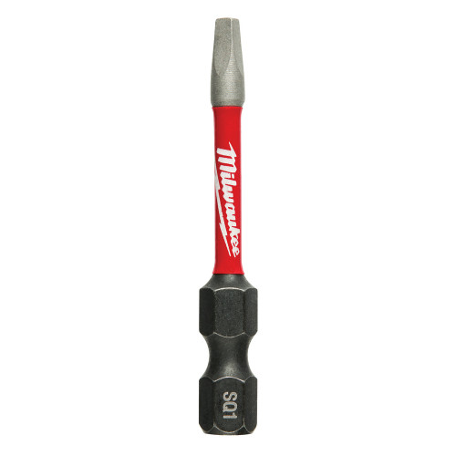 Milwaukee 48-32-4171 Shockwave 2 in. Impact Square Recess #1 Power Bits 25PK