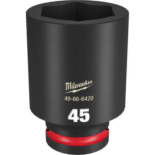 Milwaukee 49-66-6420 Shockwave Impact Duty 3/4" Drive 45MM Deep 6 Point Socket