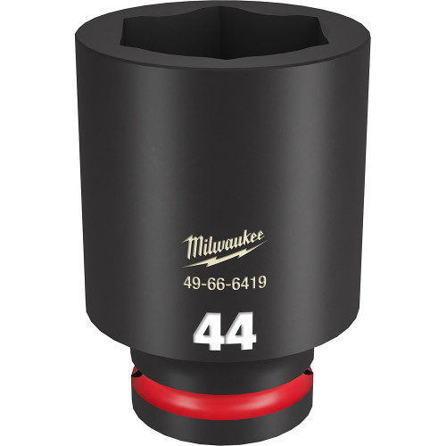 Milwaukee 49-66-6419 Shockwave Impact Duty 3/4" Drive 44MM Deep 6 Point Socket
