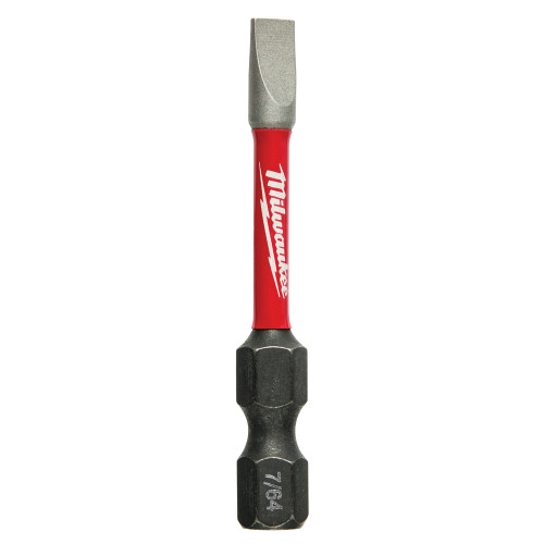 Milwaukee 48-32-4155 Shockwave 2 in. Impact Slotted 7/64 in. Power Bits 25PK