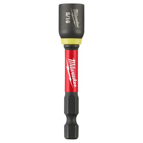 Milwaukee 49-66-0533 Shockwave Impact Duty 5/16" x 2-9/16" Magnetic Nut Driver 10PK
