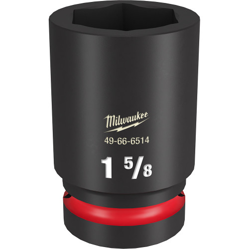 Milwaukee 49-66-6514 Shockwave Impact Duty 1" Drive 1-5/8" Deep 6 Point Socket