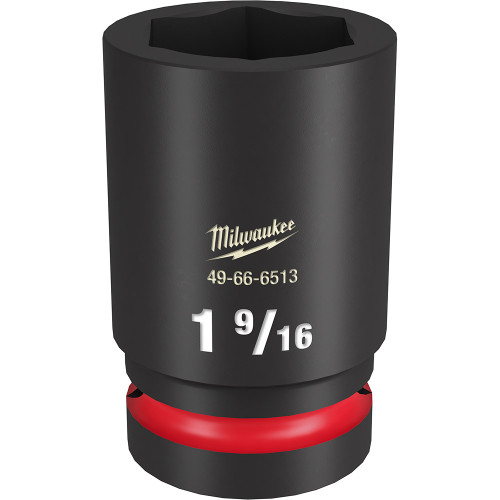 Milwaukee 49-66-6513 Shockwave Impact Duty 1" Drive 1-9/16" Deep 6 Point Socket