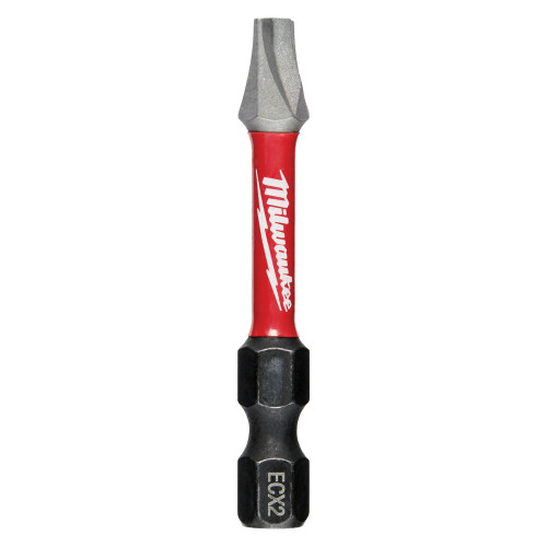 Milwaukee 48-32-4145 Shockwave 2 in. Impact ECX #2 Power Bits 25PK