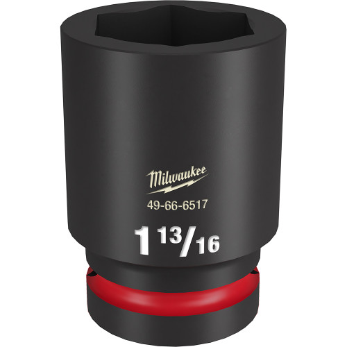 Milwaukee 49-66-6517 Shockwave Impact Duty 1" Drive 1-13/16" Deep 6 Point Socket