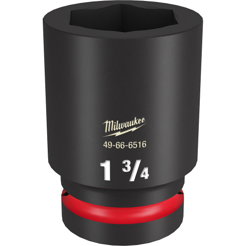 Milwaukee 49-66-6516 Shockwave Impact Duty 1" Drive 1-3/4" Deep 6 Point Socket