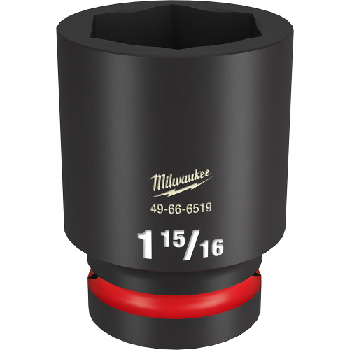 Milwaukee 49-66-6519 Shockwave Impact Duty 1" Drive 1-15/16" Deep 6 Point Socket