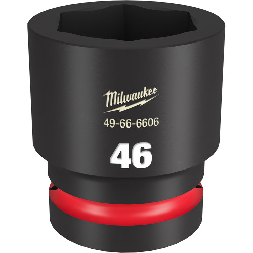 Milwaukee 49-66-6606 Shockwave Impact Duty 1" Drive 46MM Standard 6 Point Socket