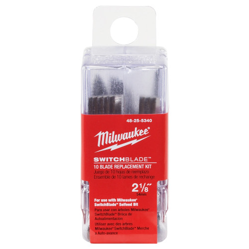 Milwaukee 48-25-5340 2-1/8 in. SWITCHBLADE 10 Blade Replacement Kit