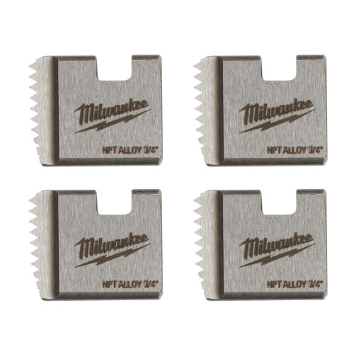 Milwaukee 48-36-1102 3/4" ALLOY NPT Portable Pipe Threading Dies