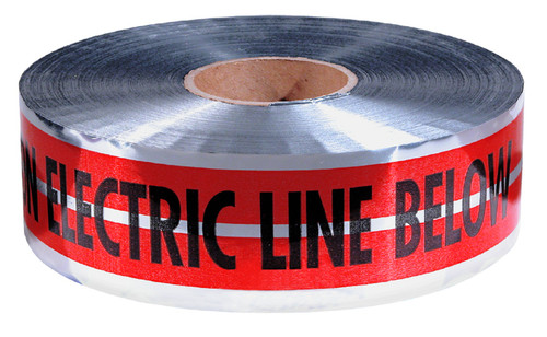 Milwaukee 31-107 MAGNATEC Premium Detectable Tape-Electric Line Milwaukee 31-107 MAGNATEC Premium Detectable Tape-Electric Line