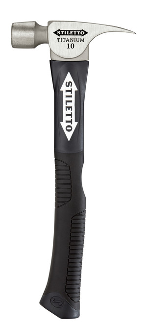 Milwaukee FH10C-F 10 oz Titanium Smooth Face Hammer with 14.5 in. Hybrid Fiberglass Handle