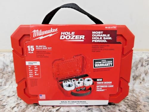 Milwaukee 49-22-4175 HOLE DOZER General-Purpose Hole Saw Kit - 15PC