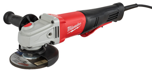 Milwaukee 6143-31 11 Amp 4-1/2 in. / 5 in. Braking Small Angle Grinder Paddle No-Lock