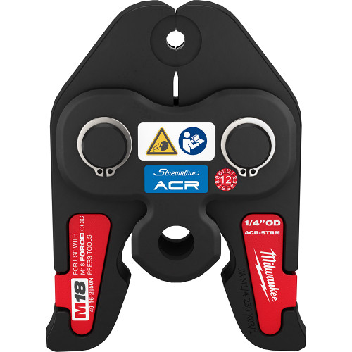 Milwaukee 49-16-2650M 1/4" Streamline ACR Press Jaw for M18 FORCE LOGIC Press Tools