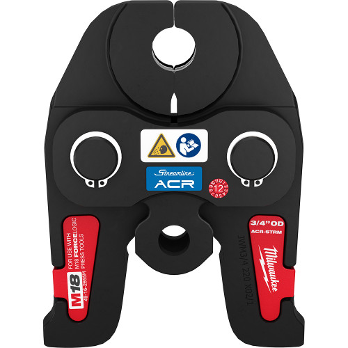 Milwaukee 49-16-2655M 3/4" Streamline ACR Press Jaw for M18 FORCE LOGIC Press Tools