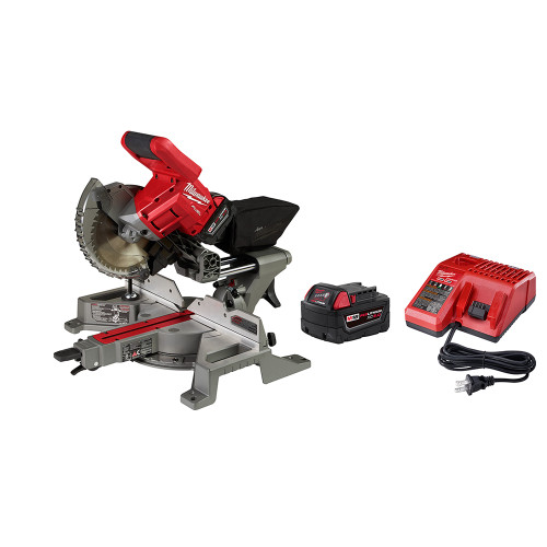 Milwaukee 2733-21 M18 FUEL 7-1/4 in. Dual Bevel Sliding Compound Miter Saw Kit