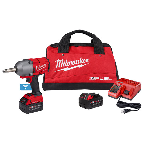 Milwaukee 2769-22R M18 FUEL 1/2� Ext. Anvil Controlled Torque Impact Wrench w/ONE-KEY Kit