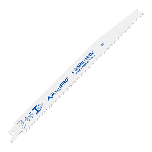 AvantiPro PS0914AGP25 9" 8/14 TPI Bi-Metal Reciprocating Saw Blade (25-Pack)