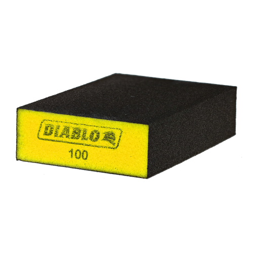 Diablo DFBBLOCFIN03G Flat 100-Grit (Fine) Sanding Sponge (3-Piece)