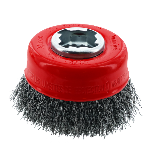 Diablo DPB300XCCC01F 3 in. X-LOCK Carbon Steel Crimped Cup Brush