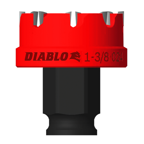 Diablo DHS1375CF 1-3/8 in. Steel Demon Carbide Teeth Hole Cutter