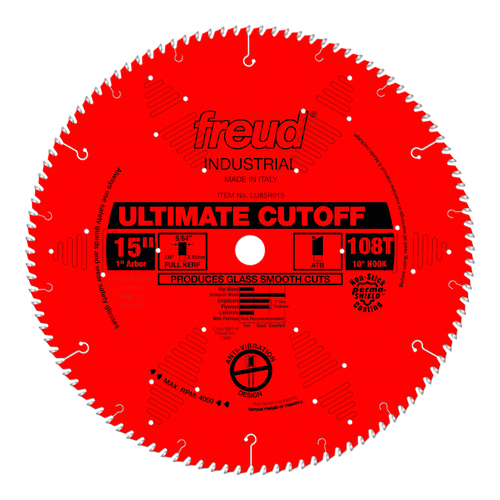 Freud LU85R015 15" Ultimate High Production Cut-Off Saw Blade