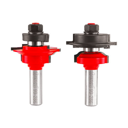 Freud 99-286 2" (Dia.) Glass Panel Cabinet Door Bit Set