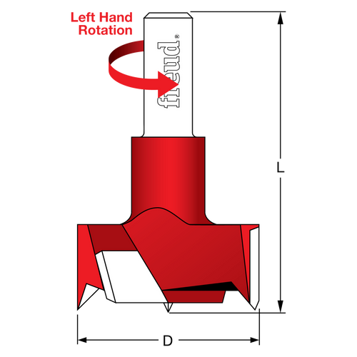 Freud CB30057L 30 mm (Dia.) Cylinder (Hinge) Bit