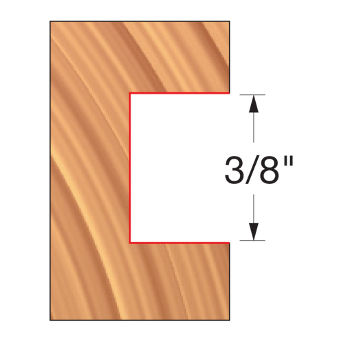 Freud UP177-IC 6" x 3/8" x 1-1/4" Groovers