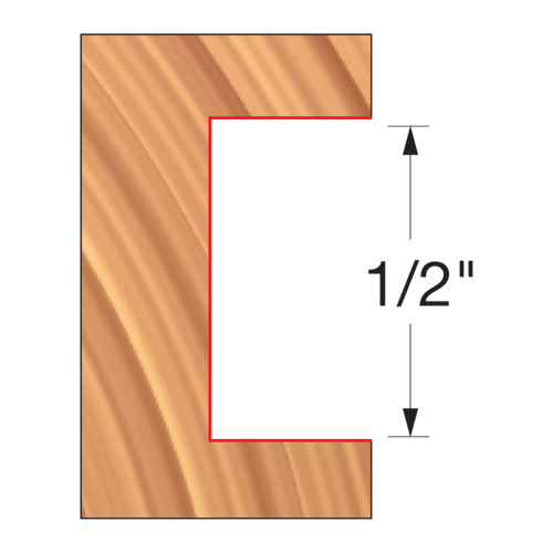 Freud UP178-IC 6" x 1/2" x 1-1/4" Groovers