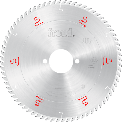 Freud LSB38012X 380mm Panel Sizing blade for Horizontal Beam Saw (Extended Life)