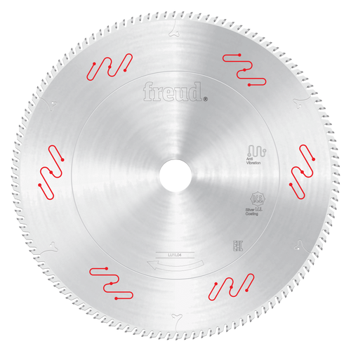 Freud LU1L04 255mm Carbide Tipped Saw Blade for Crosscutting