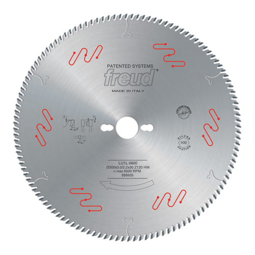 Freud LU1L06 300mm Carbide Tipped Saw Blade for Crosscutting