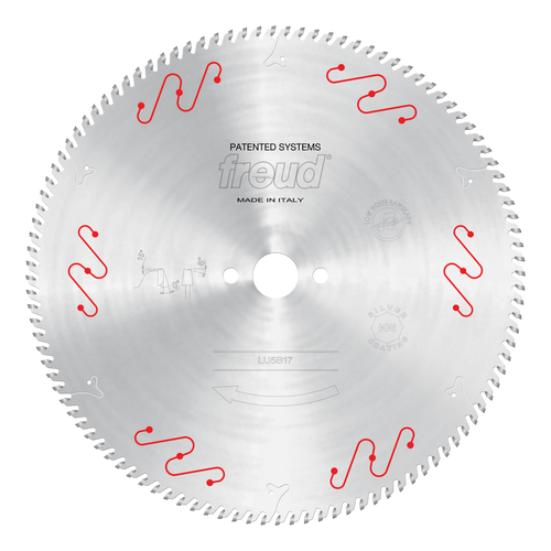 Freud LU5B17 350mm Thin to Medium Aluminum & Non Ferrous Blades with Mechanical Clamping