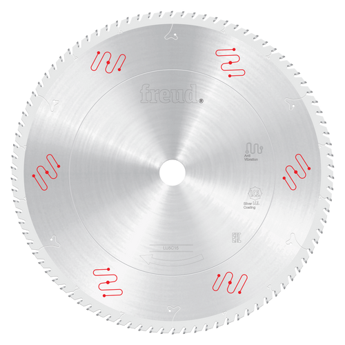 Freud LU5C15 370mm Medium to Thick Aluminum & Non-Ferrous Blades with or without Mechanical Clamping