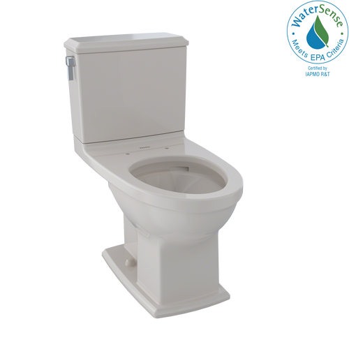 Toto Connelly Two-Piece Elongated Dual-Max, Dual Flush 1.28 And 0.9 GPF Universal Height Toilet With Cefiontect, Sedona Beige - CST494CEMFG#12
