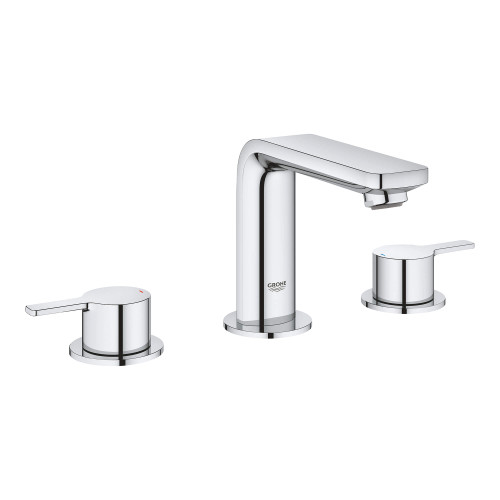 Grohe 2057800A Lineare 8-inch Widespread 2-Handle M-Size Bathroom Faucet 1.2 GPM In Starlight Chrome Finish
