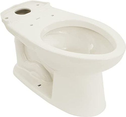 Toto Eco Drake and Drake Elongated Toilet Bowl, Cotton White - C744E#01